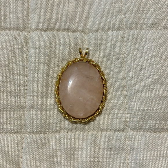 Pink Quartz pendant - Picture 1 of 4